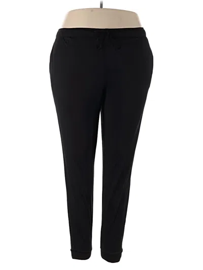 Pre-owned Athletic Works Casual Pants In Black