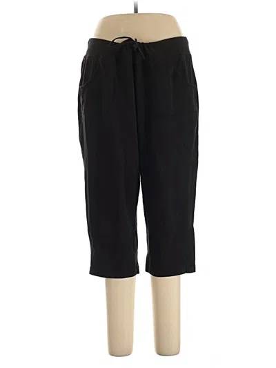 Pre-owned Athletic Works Casual Pants In Black