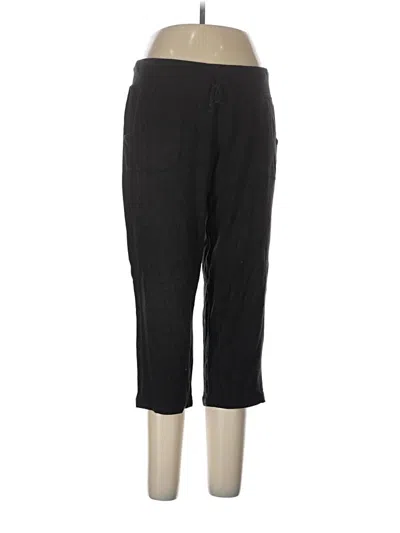 Pre-owned Athletic Works Casual Pants In Black