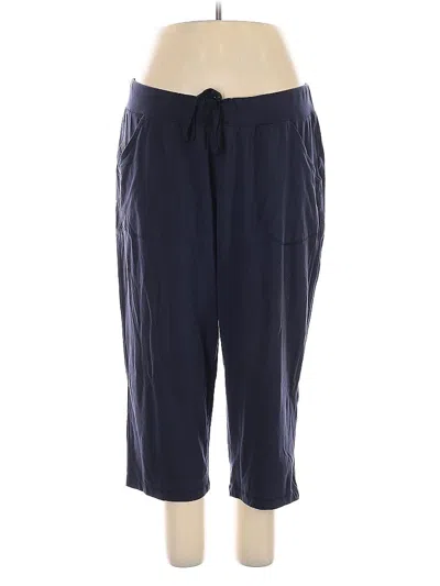 Pre-owned Athletic Works Casual Pants In Blue