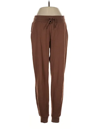 Pre-owned Athletic Works Casual Pants In Brown
