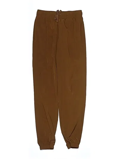 Pre-owned Athletic Works Kids' Casual Pants In Brown