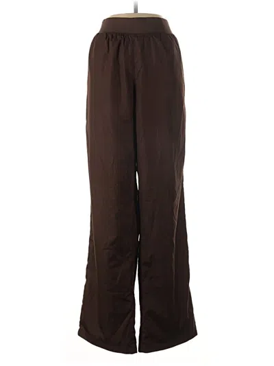 Pre-owned Athletic Works Casual Pants In Brown