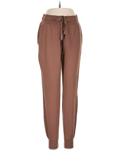 Pre-owned Athletic Works Casual Pants In Brown