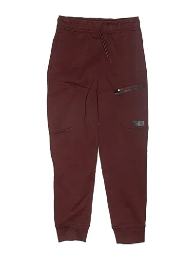 Pre-owned Athletic Works Kids' Casual Pants In Burgundy