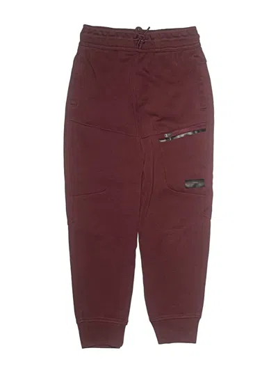 Pre-owned Athletic Works Kids' Casual Pants In Burgundy