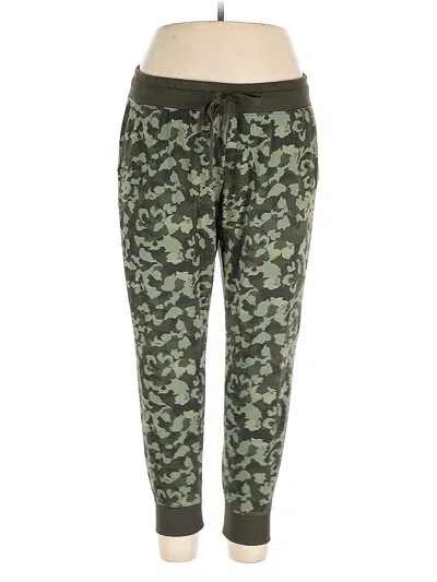 Pre-owned Athletic Works Casual Pants In Green