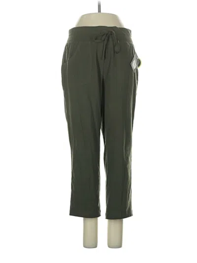 Pre-owned Athletic Works Casual Pants In Green