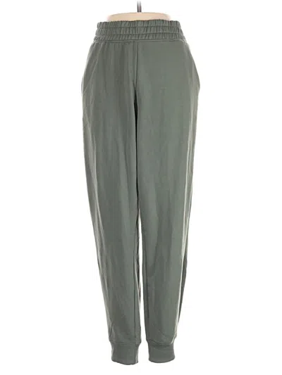 Pre-owned Athletic Works Casual Pants In Green