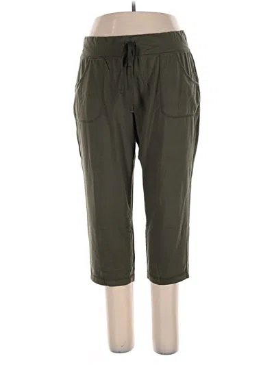 Pre-owned Athletic Works Casual Pants In Green