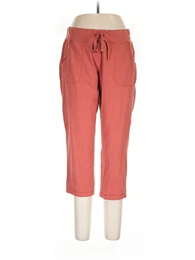 Pre-owned Athletic Works Casual Pants In Orange
