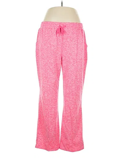 Pre-owned Athletic Works Casual Pants In Pink