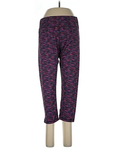 Pre-owned Athletic Works Casual Pants In Purple
