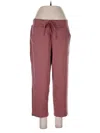 Athletic Works Casual Pants In Red