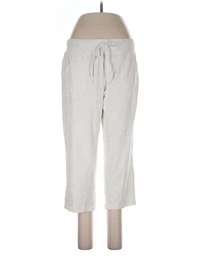 Pre-owned Athletic Works Casual Pants In White