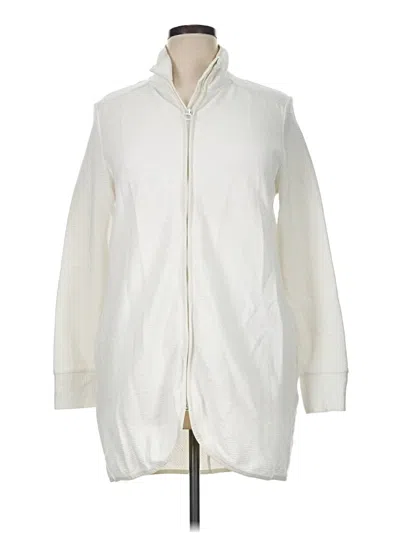 Pre-owned Athletic Works Coat In Ivory