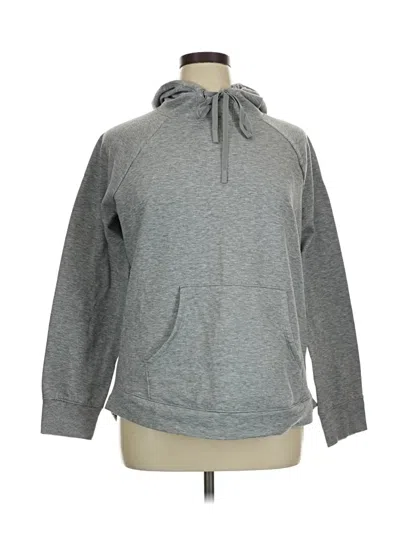 Pre-owned Athletic Works Fleece Jacket In Gray