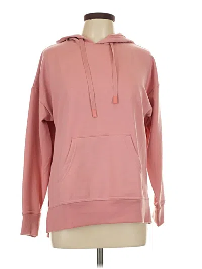 Pre-owned Athletic Works Fleece Jacket In Pink