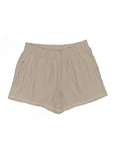 Pre-owned Athletic Works Khaki Shorts In Brown