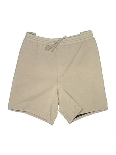 Pre-owned Athletic Works Khaki Shorts In Tan
