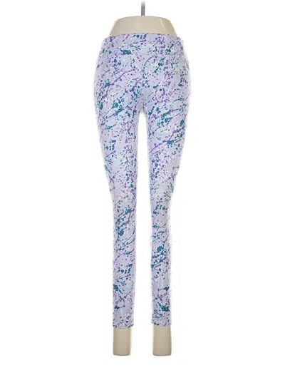 Pre-owned Athletic Works Leggings In Blue