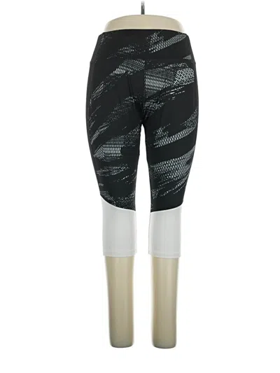 Pre-owned Athletic Works Leggings In Silver