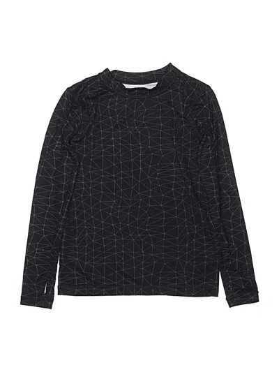 Pre-owned Athletic Works Kids' Long Sleeve T-shirt In Black