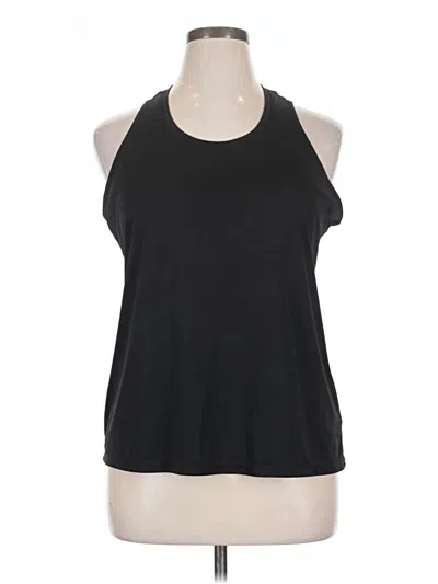 Pre-owned Athletic Works Long Sleeve T-shirt In Black