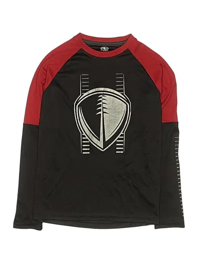 Pre-owned Athletic Works Kids' Long Sleeve T-shirt In Black