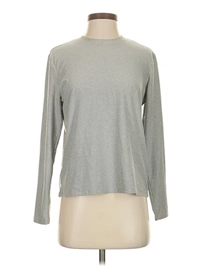 Pre-owned Athletic Works Long Sleeve T-shirt In Gray