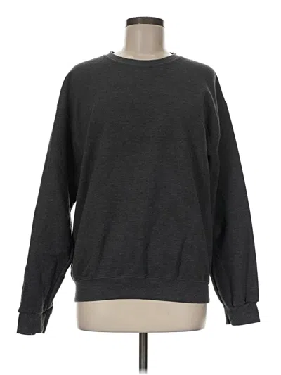 Pre-owned Athletic Works Long Sleeve T-shirt In Gray