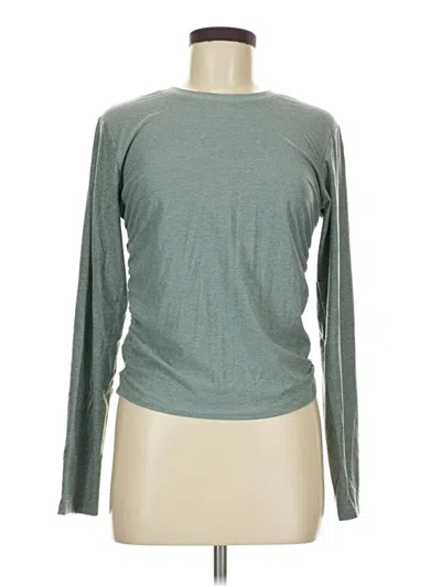Pre-owned Athletic Works Long Sleeve T-shirt In Gray
