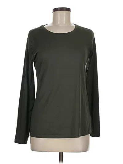 Pre-owned Athletic Works Long Sleeve T-shirt In Green