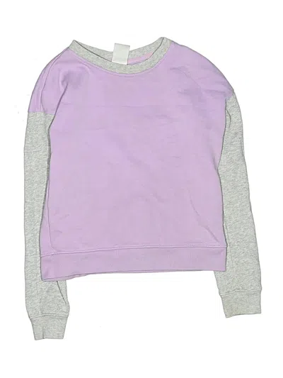 Pre-owned Athletic Works Kids' Long Sleeve T-shirt In Purple