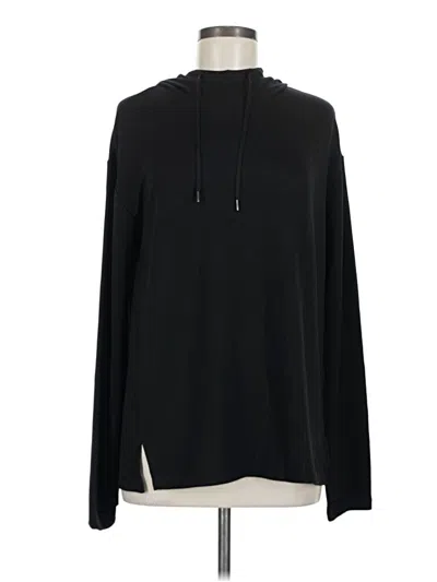 Pre-owned Athletic Works Long Sleeve Turtleneck In Black