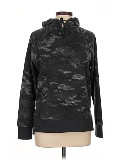 Pre-owned Athletic Works Pullover Hoodie In Black