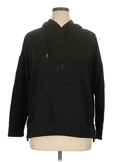Pre-owned Athletic Works Pullover Hoodie In Black