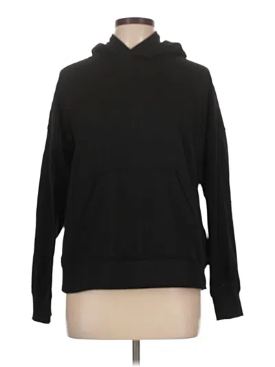 Pre-owned Athletic Works Pullover Hoodie In Black