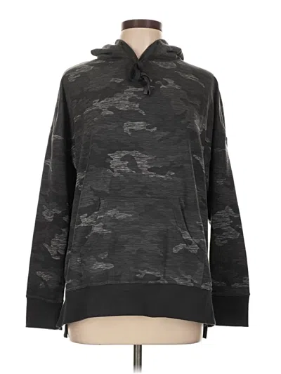 Pre-owned Athletic Works Pullover Hoodie In Black