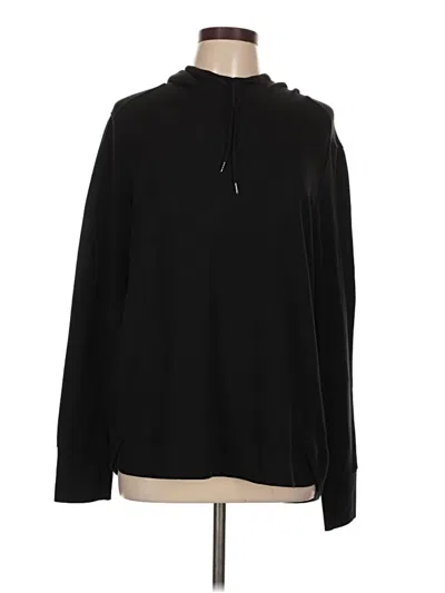 Pre-owned Athletic Works Pullover Hoodie In Black