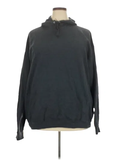 Pre-owned Athletic Works Pullover Hoodie In Black