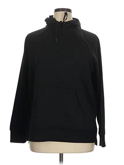 Pre-owned Athletic Works Pullover Hoodie In Black