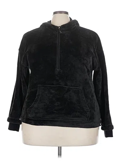 Pre-owned Athletic Works Pullover Hoodie In Black