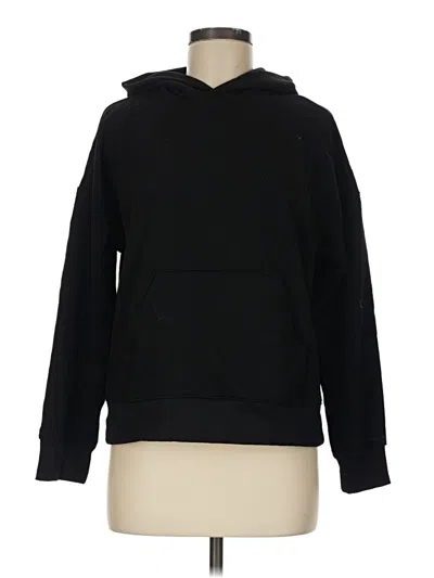 Pre-owned Athletic Works Pullover Hoodie In Black