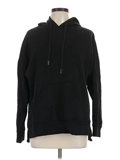 Pre-owned Athletic Works Pullover Hoodie In Black