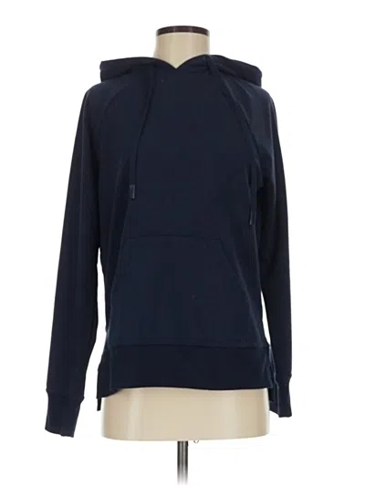 Pre-owned Athletic Works Pullover Hoodie In Blue