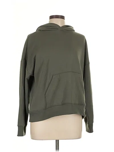 Pre-owned Athletic Works Pullover Hoodie In Green