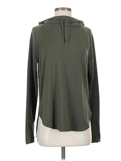 Pre-owned Athletic Works Pullover Hoodie In Green
