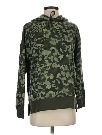 Pre-owned Athletic Works Pullover Hoodie In Green