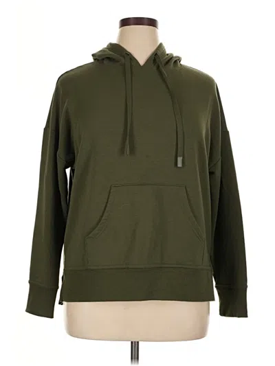 Pre-owned Athletic Works Pullover Hoodie In Green